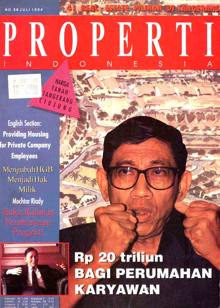 Mochtar Riady : Rahasia Pembiayaan Properti Grup Lippo